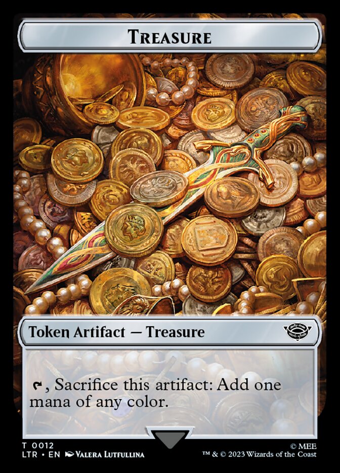 Treasure card front