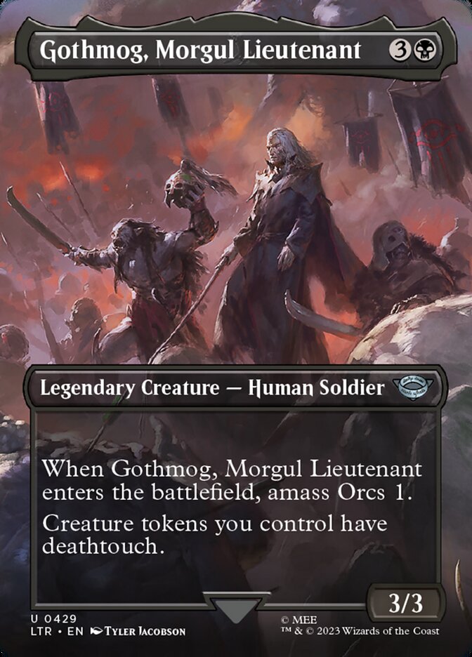 Gothmog, Morgul Lieutenant card front