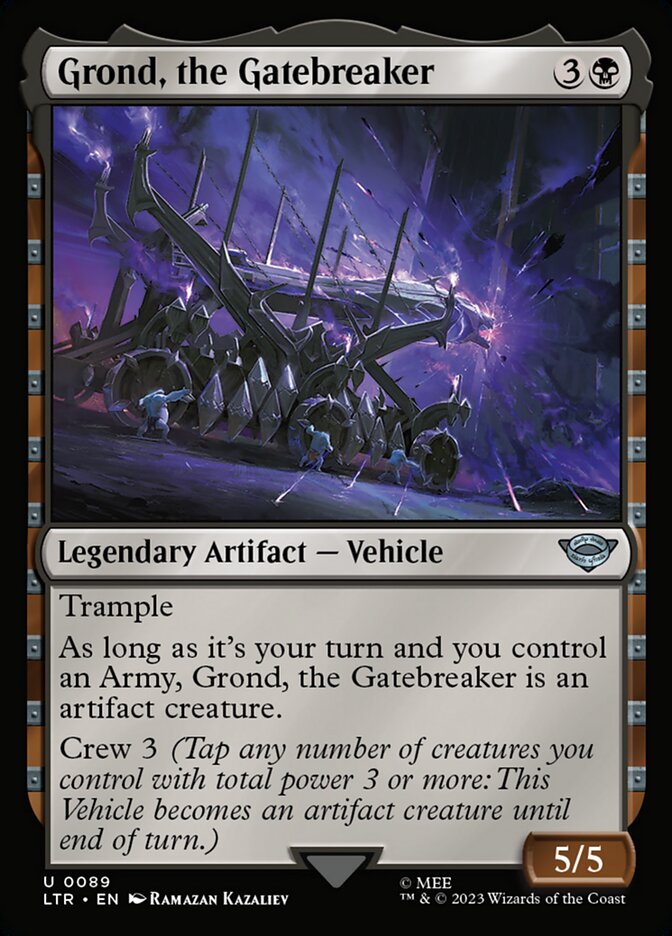 Grond, the Gatebreaker card front
