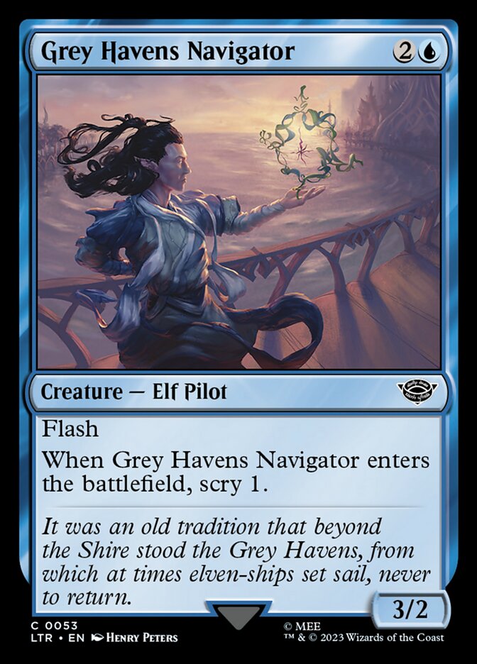 Grey Havens Navigator card front