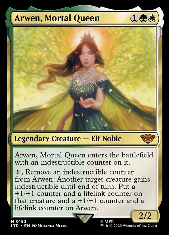 Arwen, Mortal Queen card front