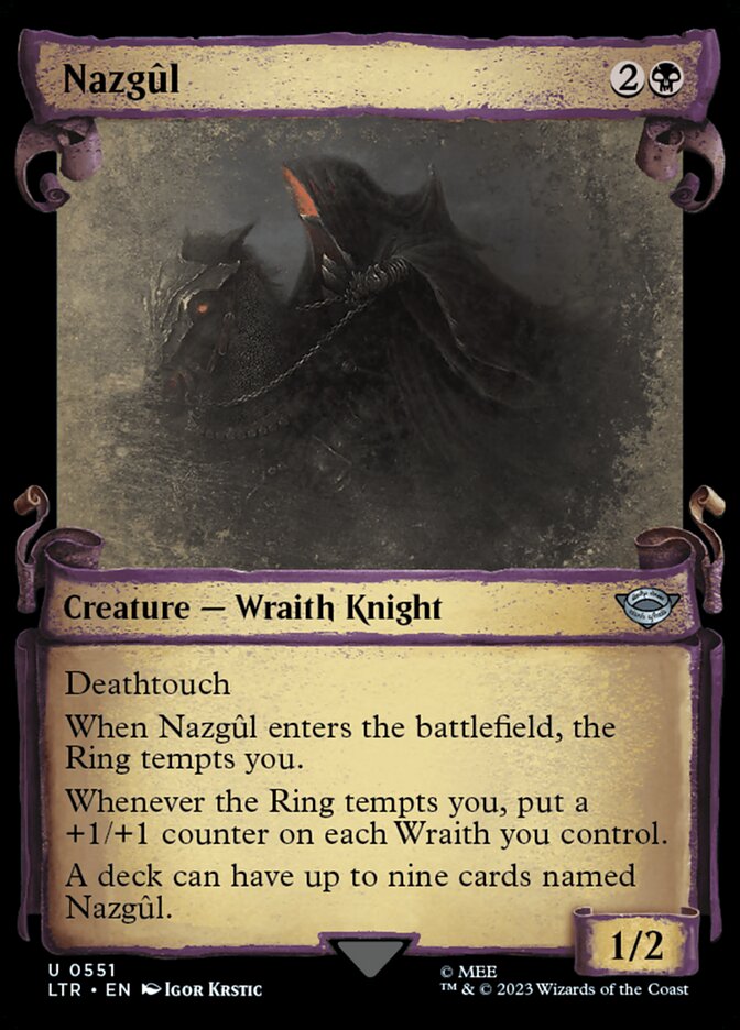 Nazgûl card front