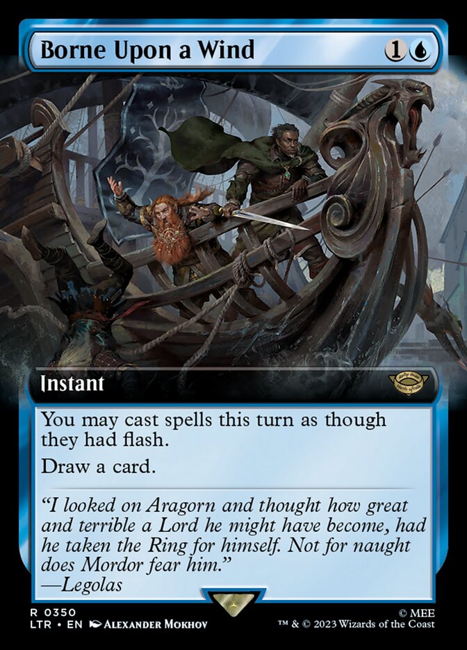 Borne Upon a Wind card front
