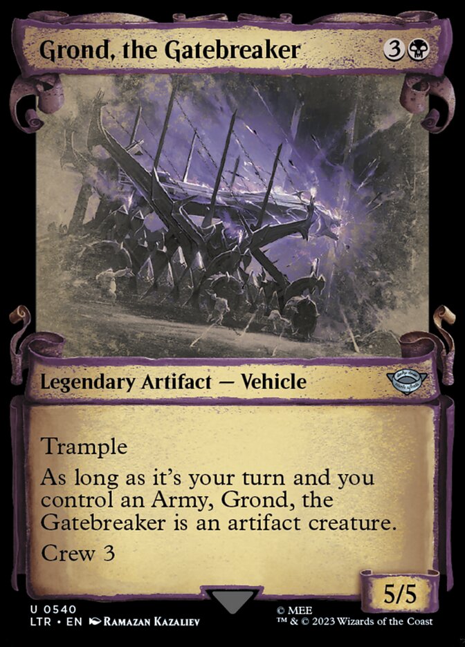 Grond, the Gatebreaker card front