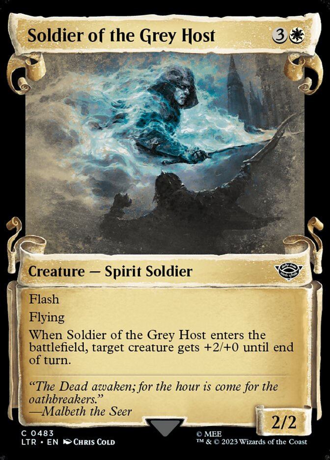 Soldier of the Grey Host card front