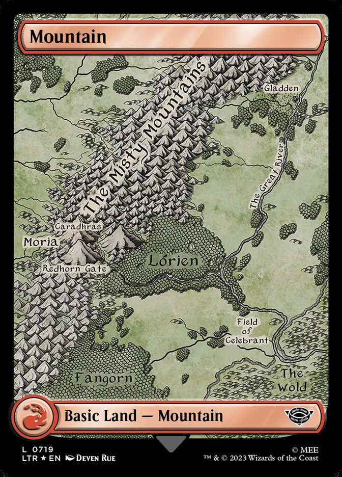 Mountain card front