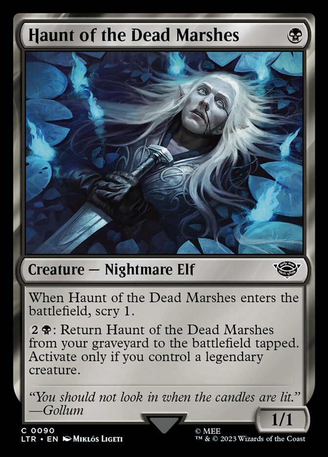 Haunt of the Dead Marshes card front