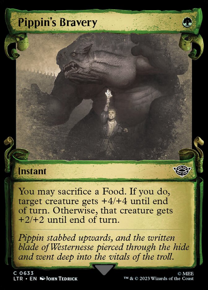 Pippin's Bravery card front