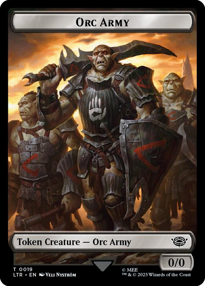 Orc Army card front