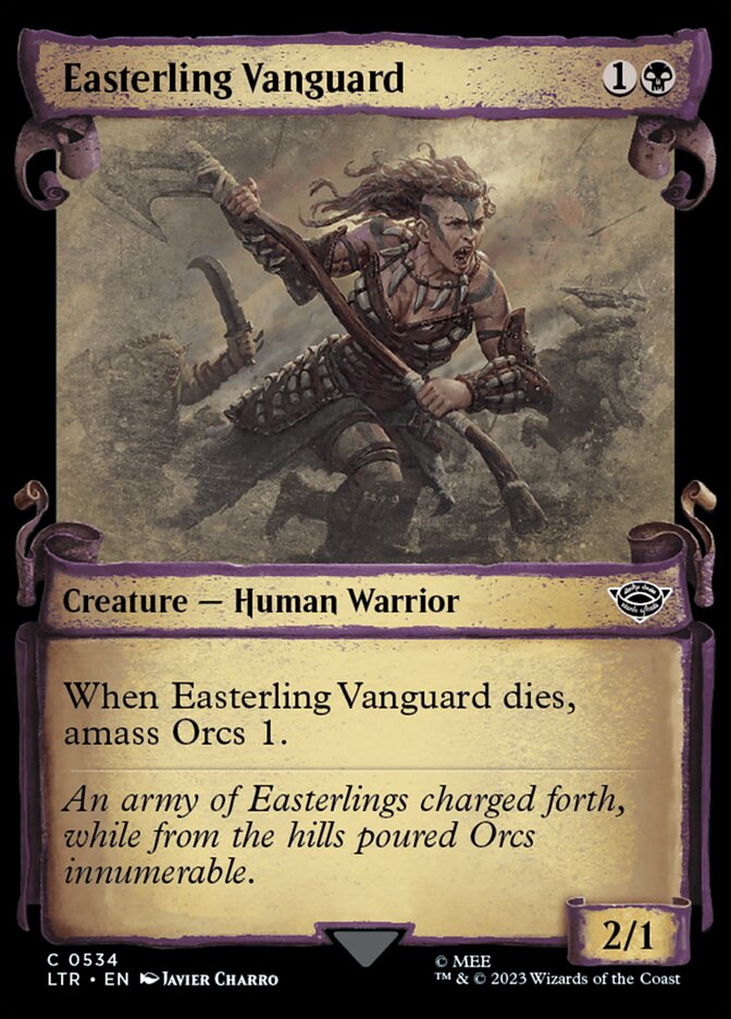 Easterling Vanguard card front