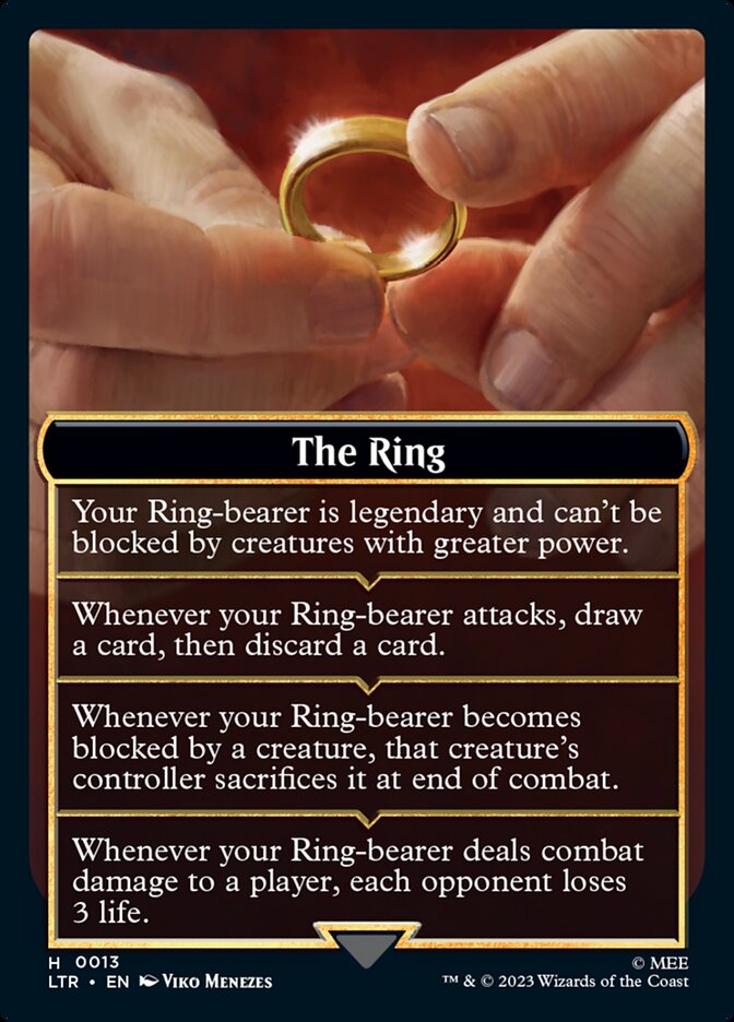 The Ring card front