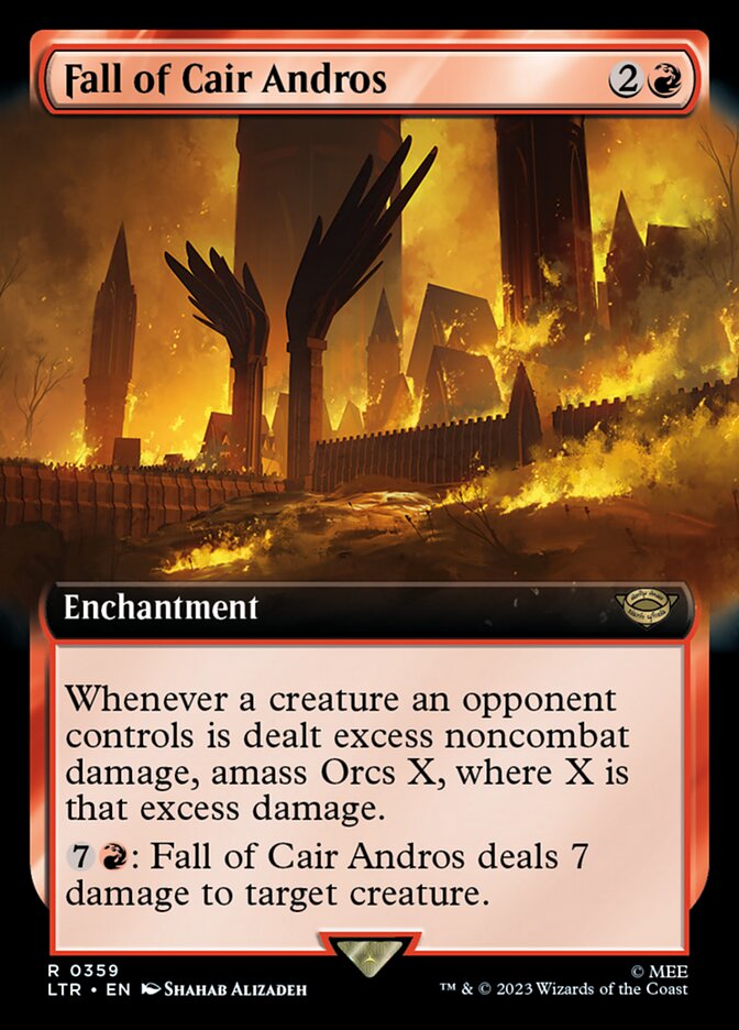 Fall of Cair Andros card front