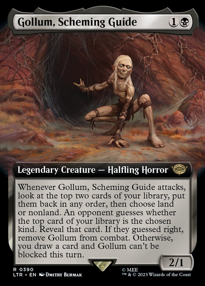 Gollum, Scheming Guide card front