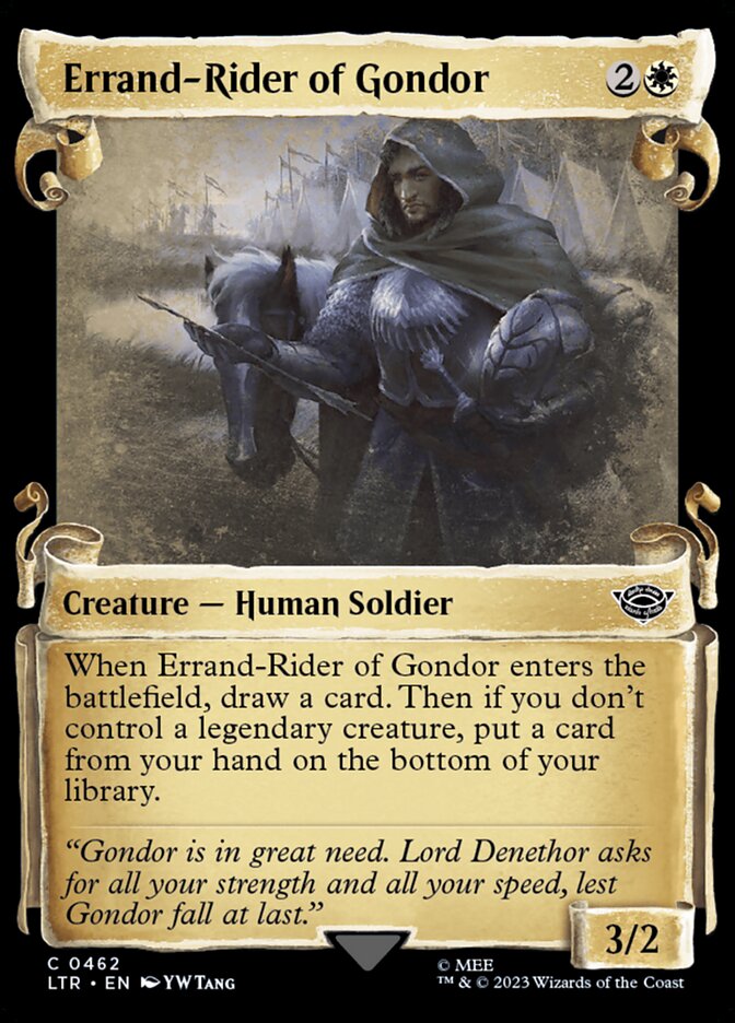 Errand-Rider of Gondor card front