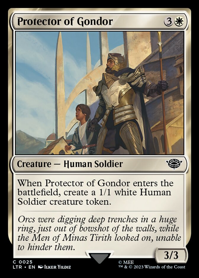 Protector of Gondor card front