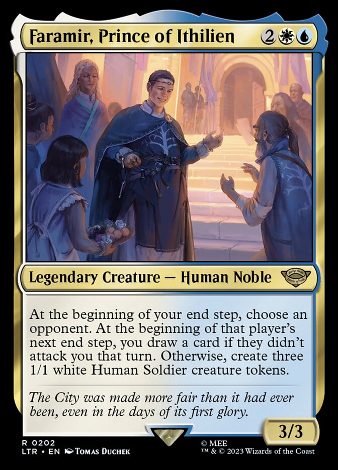 Faramir, Prince of Ithilien card front