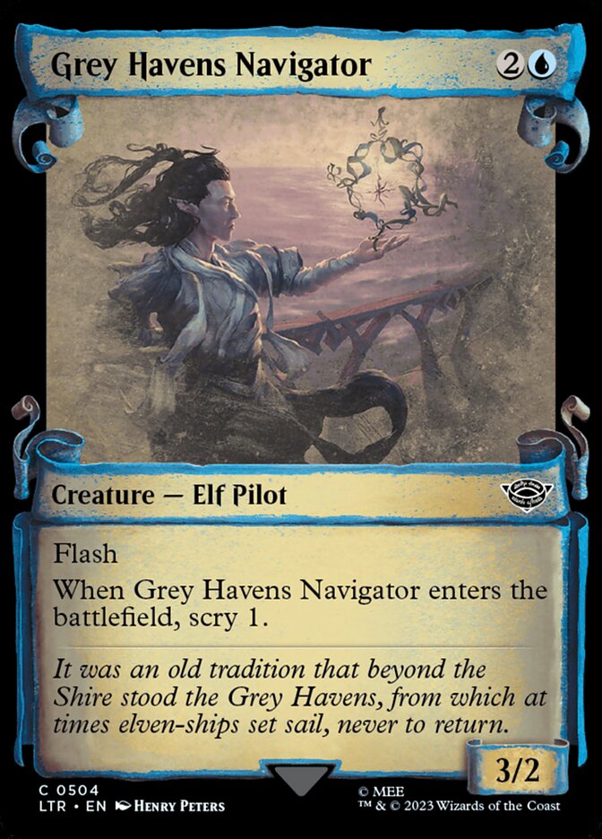 Grey Havens Navigator card front