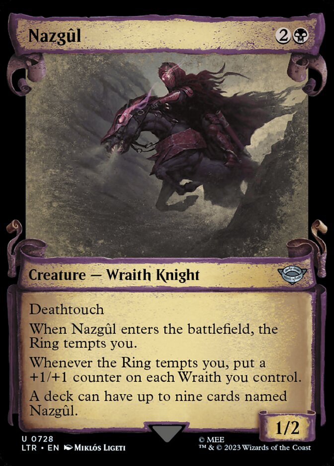 Nazgûl card front