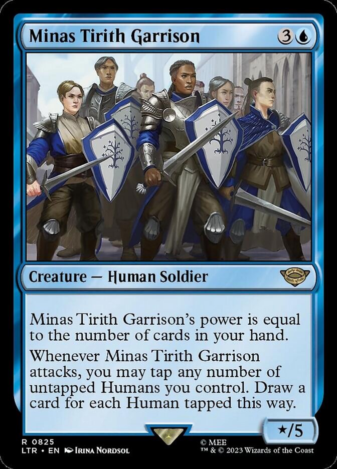 Minas Tirith Garrison card front