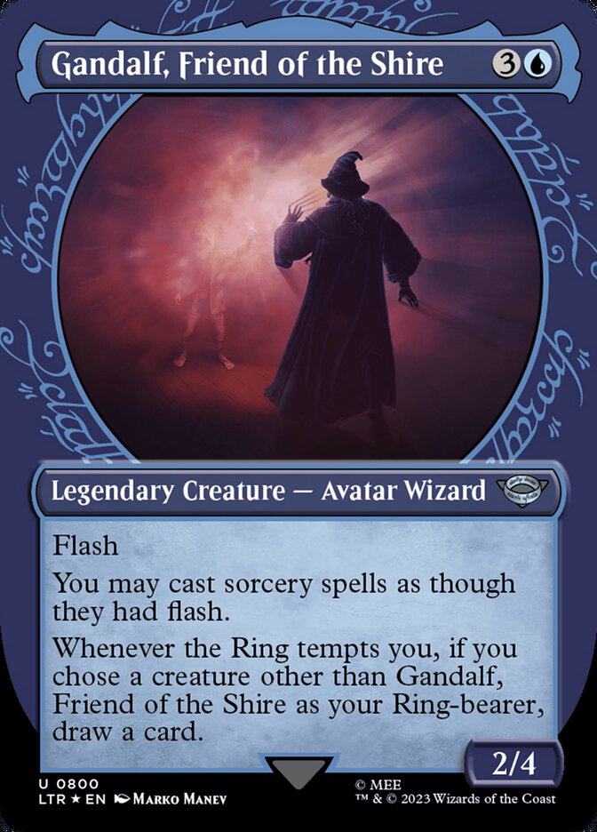 Gandalf, Friend of the Shire card front