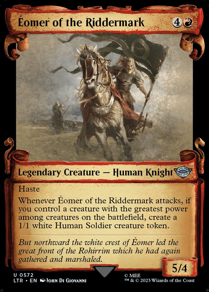 Éomer of the Riddermark card front