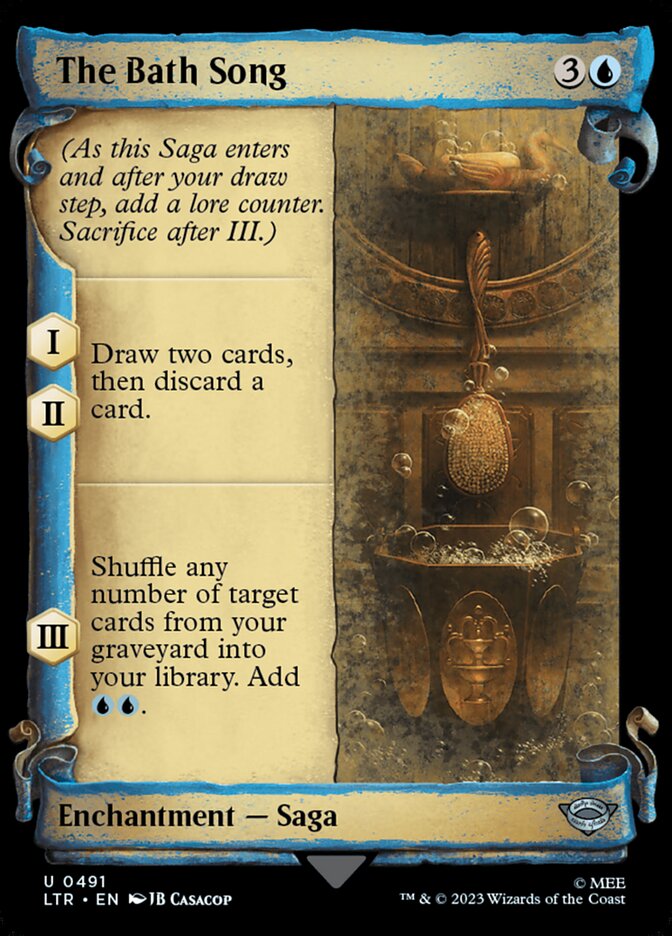 The Bath Song card front