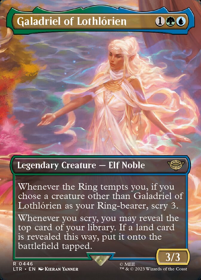 Galadriel of Lothlórien card front