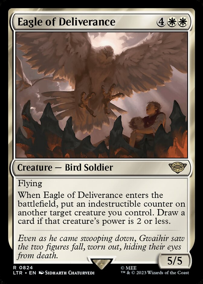 Eagle of Deliverance card front