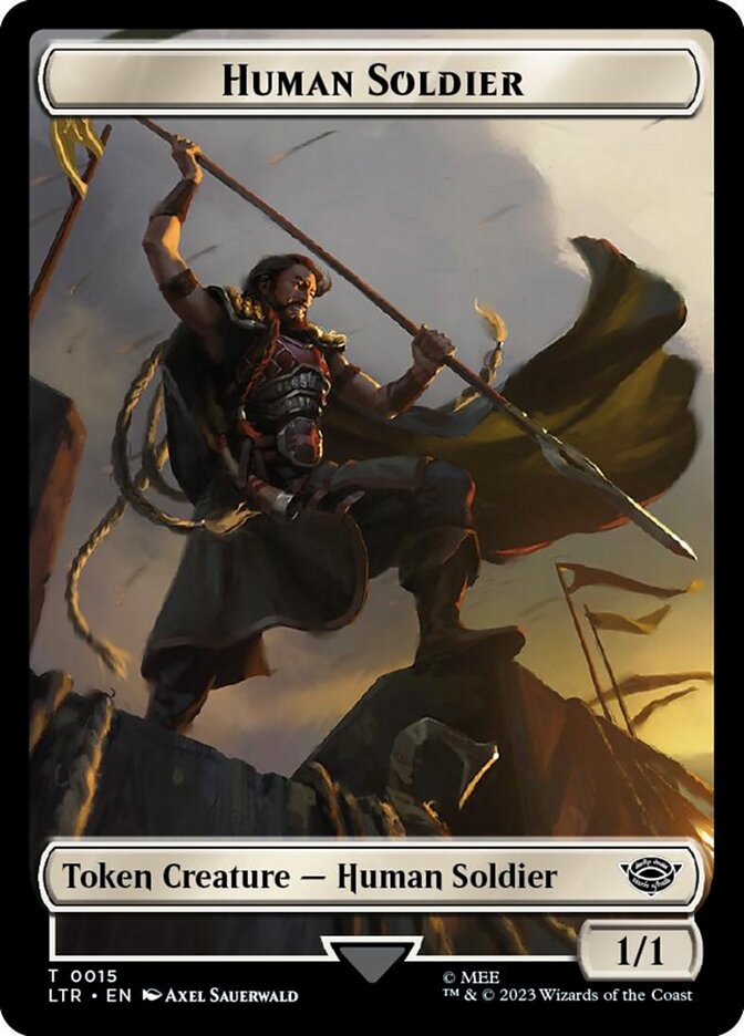 Human Soldier card front