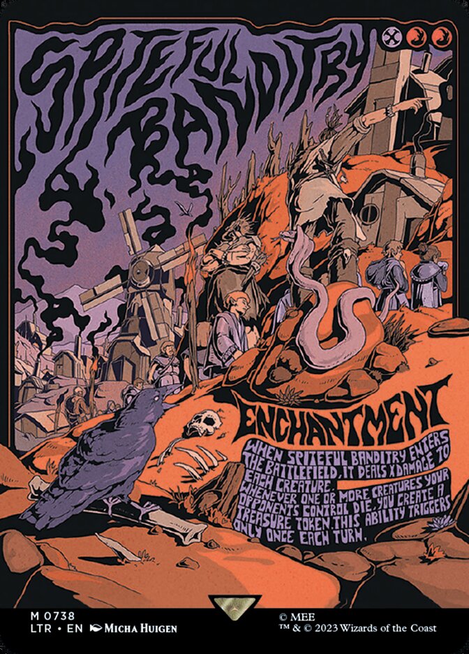 Spiteful Banditry card front