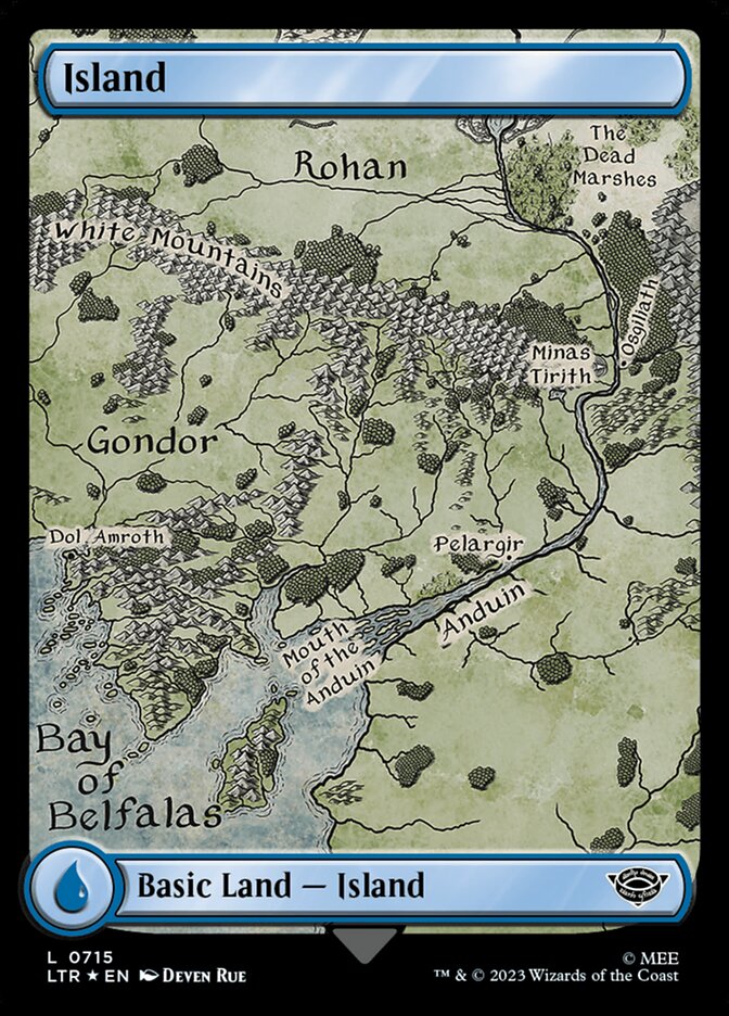 Island card front