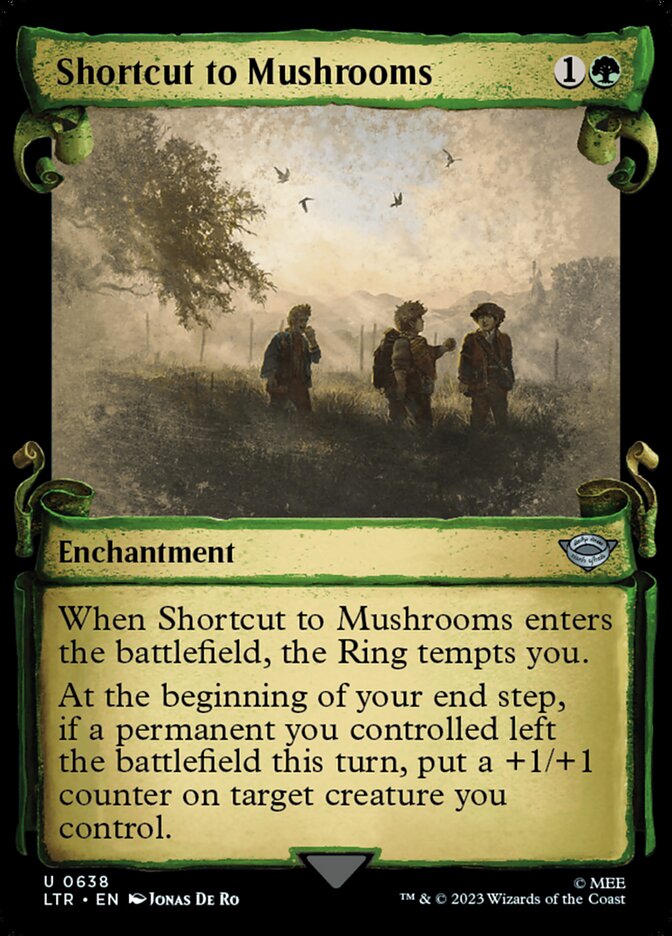 Shortcut to Mushrooms card front