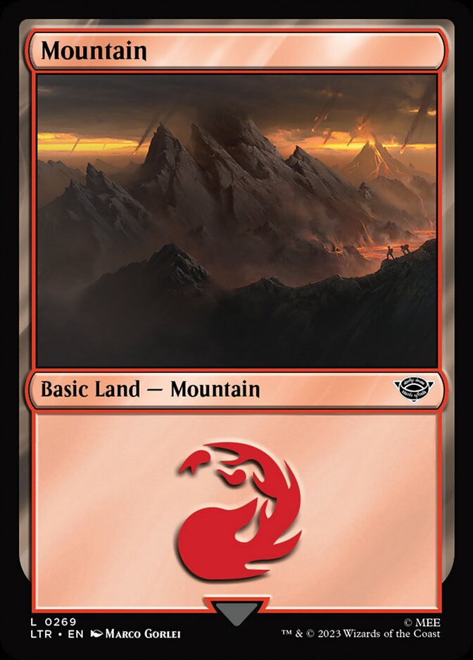 Mountain card front