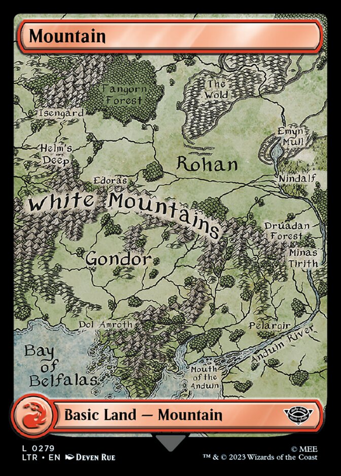 Mountain card front