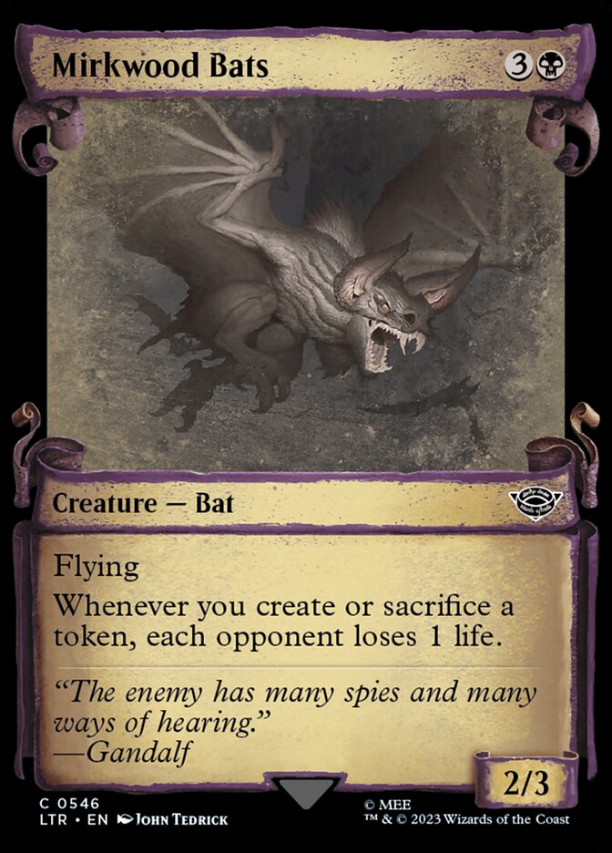 Mirkwood Bats card front
