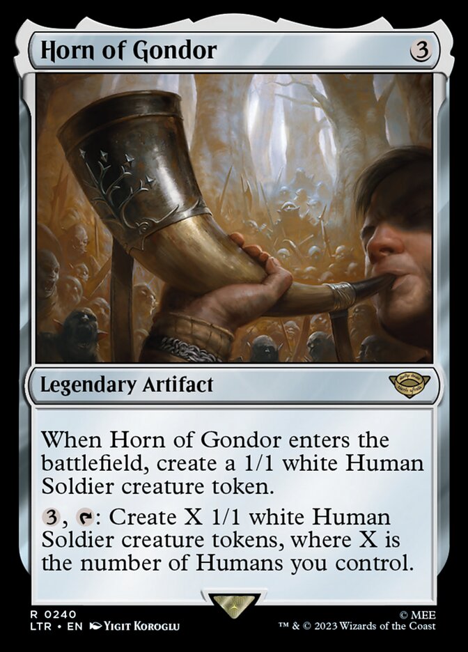 Horn of Gondor card front