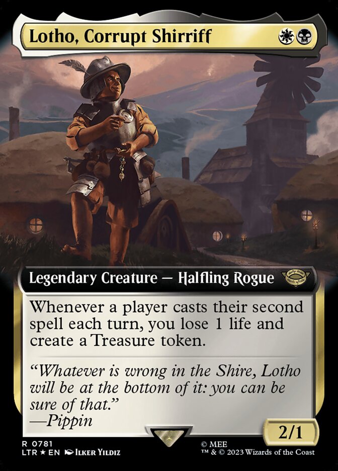 Lotho, Corrupt Shirriff card front