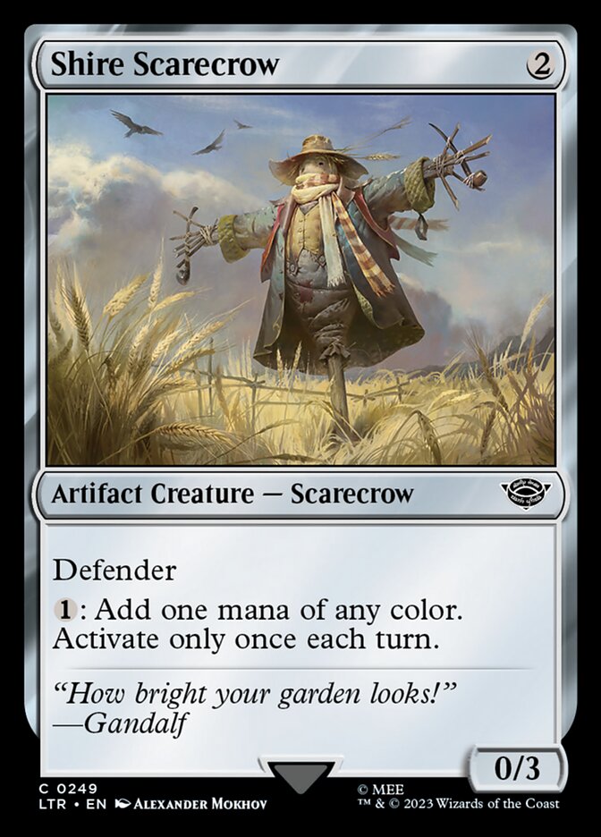 Shire Scarecrow card front