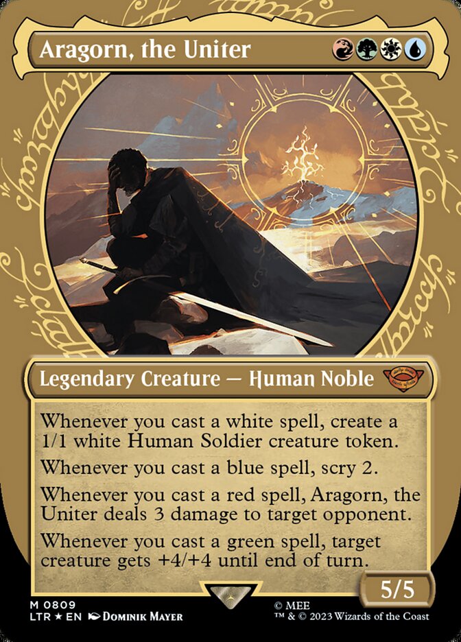 Aragorn, the Uniter card front