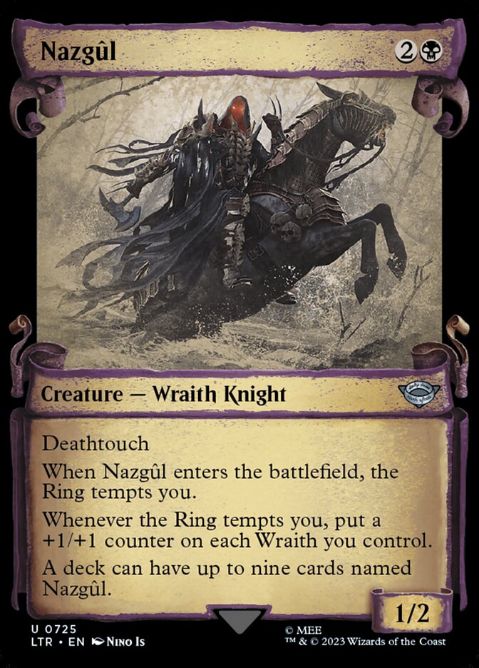 Nazgûl card front