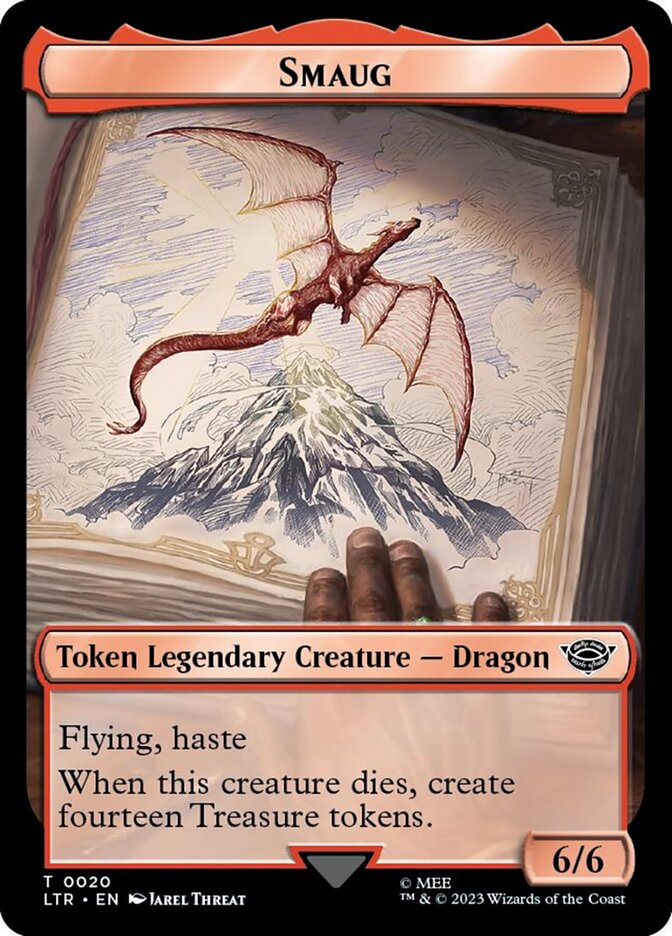 Smaug card front