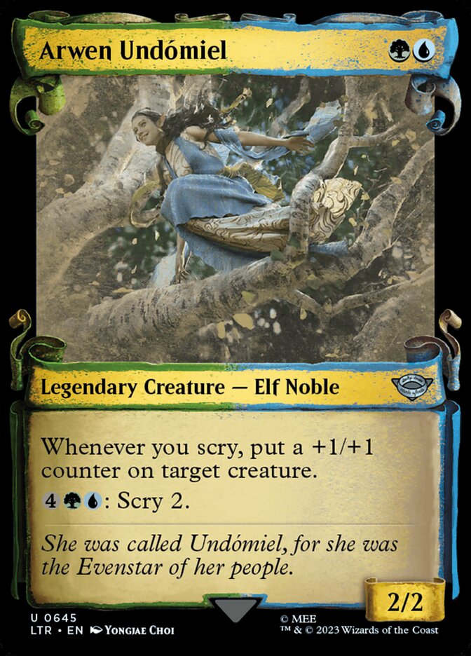 Arwen Undómiel card front