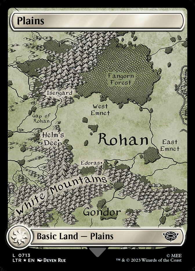 Plains card front