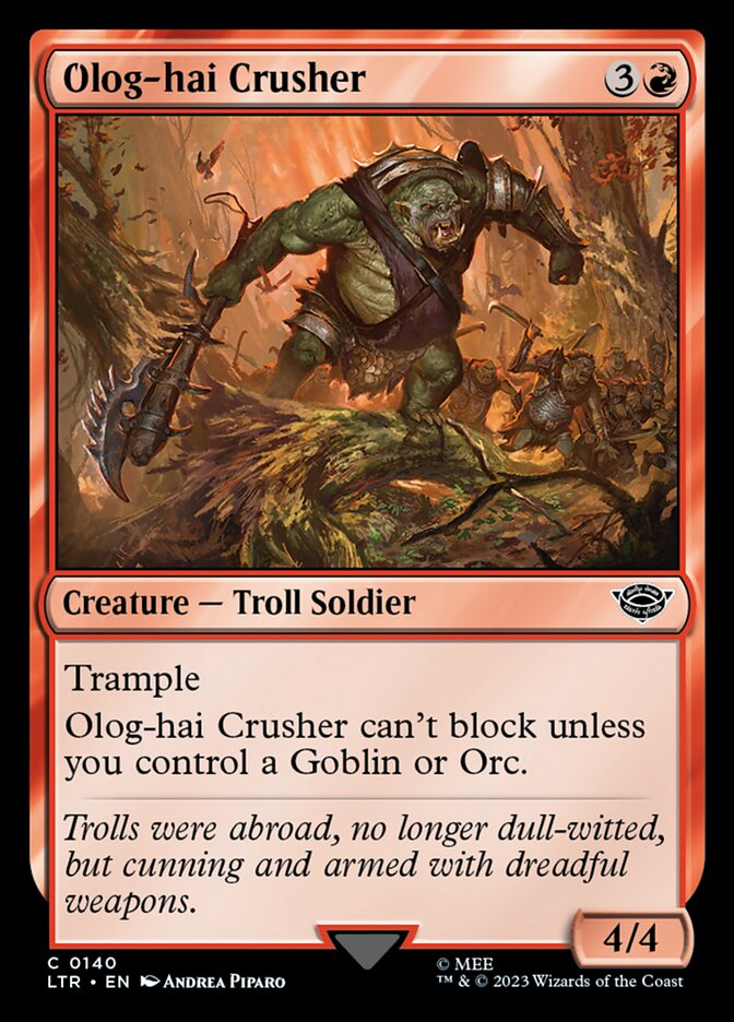 Olog-hai Crusher card front
