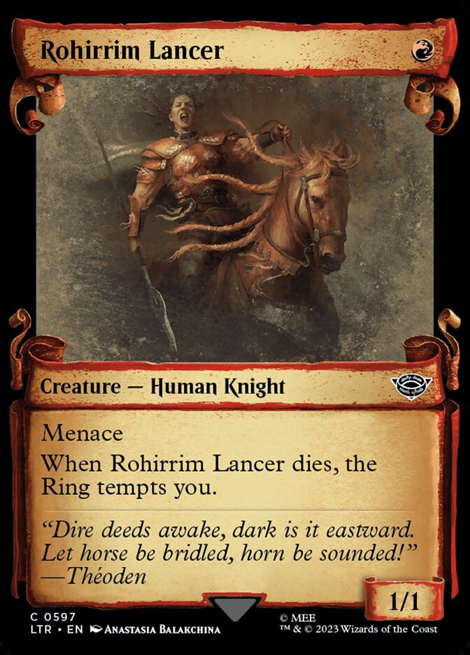 Rohirrim Lancer card front