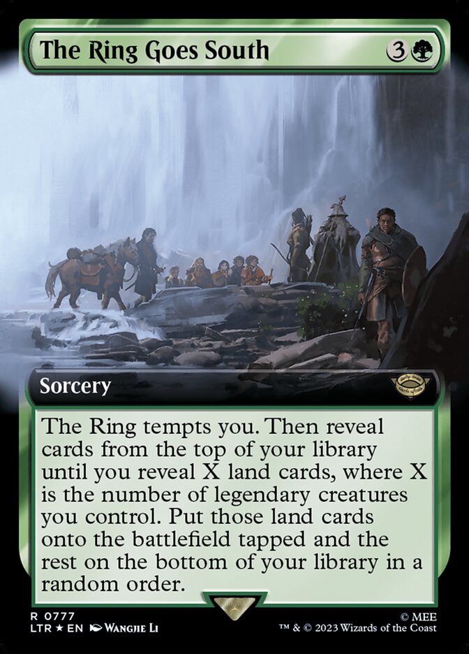 The Ring Goes South card front