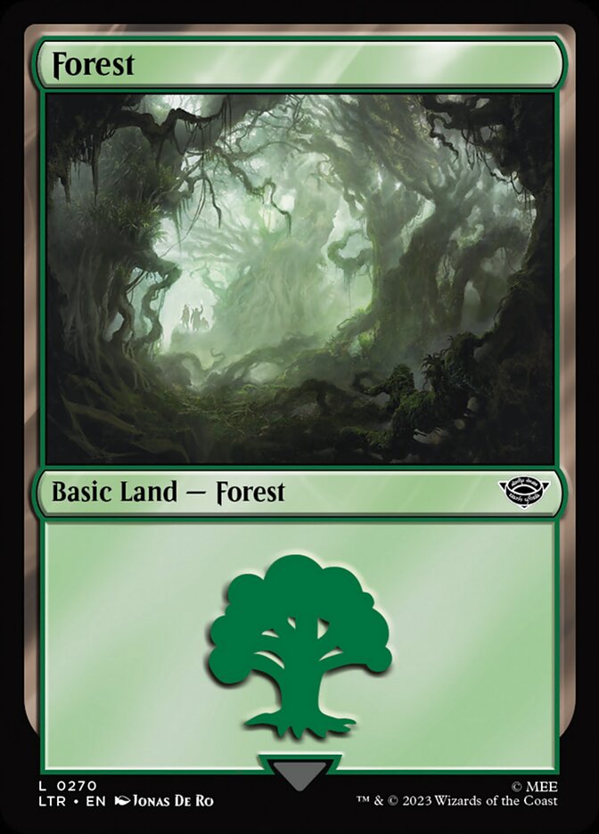 Forest card front