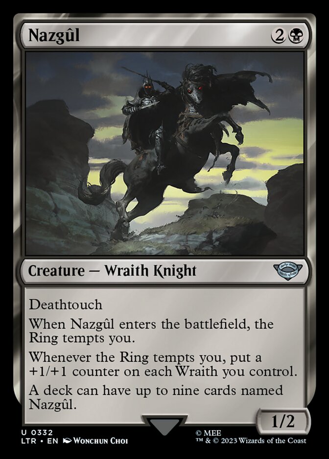 Nazgûl card front