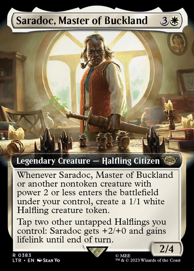 Saradoc, Master of Buckland card front