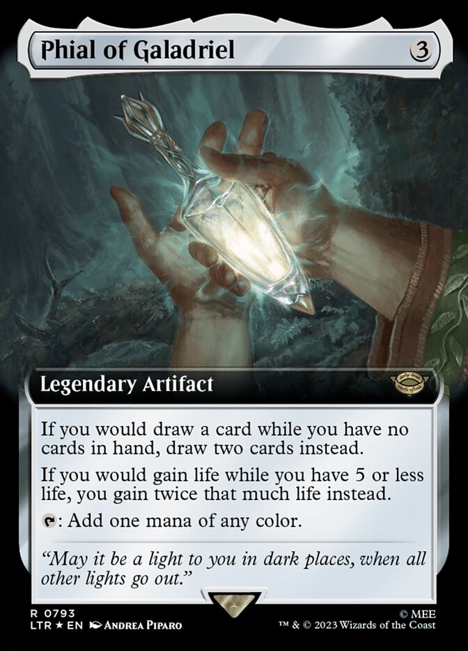 Phial of Galadriel card front